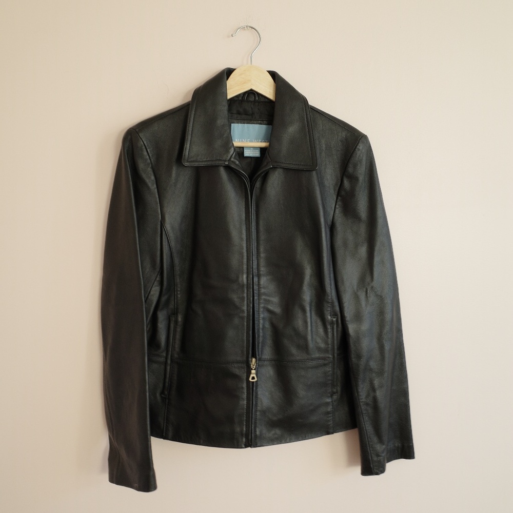 Vintage Nine West Leather Jacket